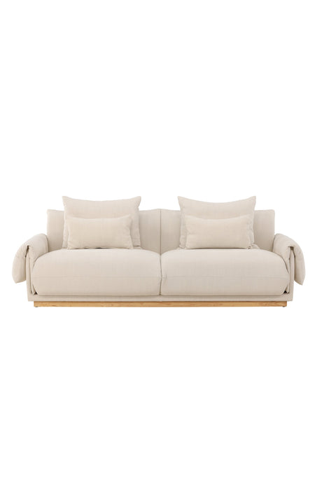 Mollösund 3 - Sitzer Sofa - beige/Baumwolle - 3 - Sitzer Sofas - ALVAHOME