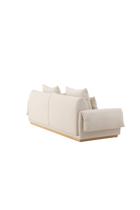 Mollösund 3 - Sitzer Sofa - beige/Baumwolle - 3 - Sitzer Sofas - ALVAHOME