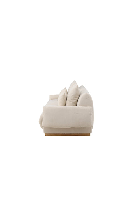 Mollösund 3 - Sitzer Sofa - beige/Baumwolle - 3 - Sitzer Sofas - ALVAHOME