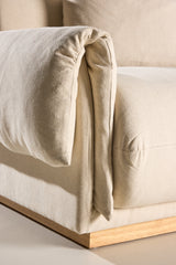 Mollösund Sessel - beige/Baumwolle - Sessel - ALVAHOME