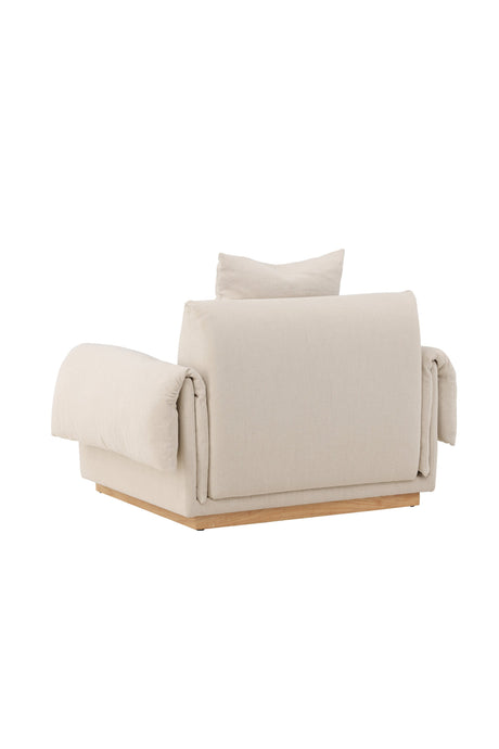 Mollösund Sessel - beige/Baumwolle - Sessel - ALVAHOME