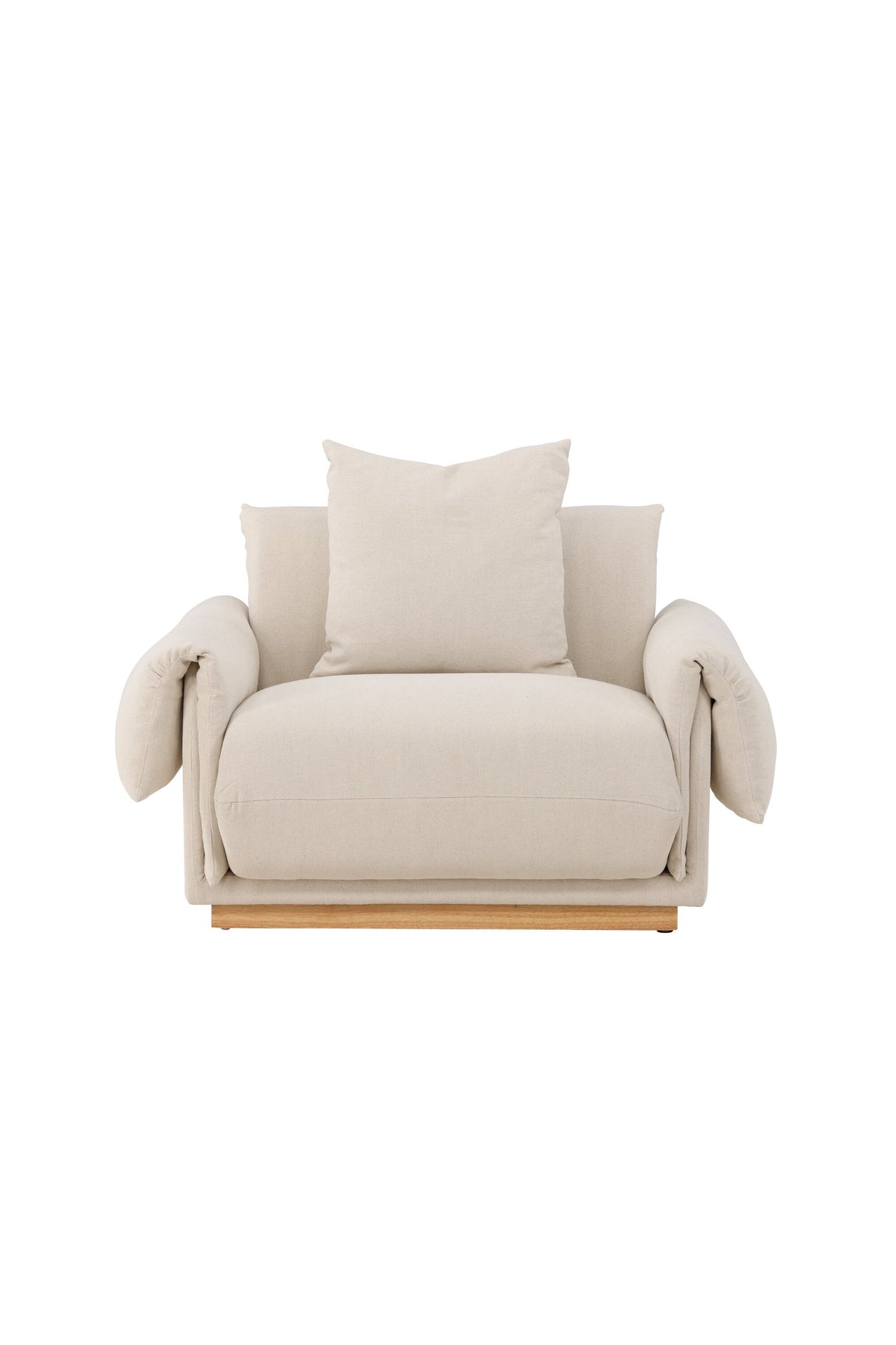 Mollösund Sessel - beige/Baumwolle - Sessel - ALVAHOME