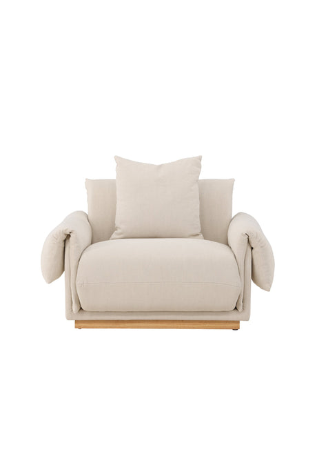 Mollösund Sessel - beige/Baumwolle - Sessel - ALVAHOME