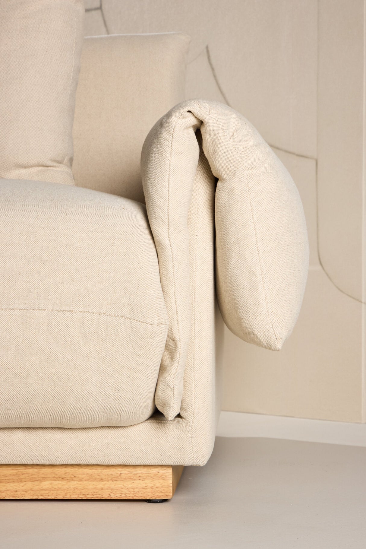 Mollösund Sessel - beige/Baumwolle - Sessel - ALVAHOME