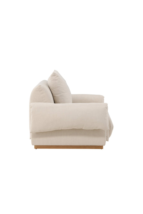 Mollösund Sessel - beige/Baumwolle - Sessel - ALVAHOME