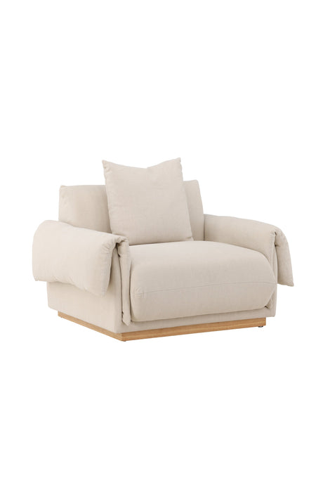 Mollösund Sessel - beige/Baumwolle - Sessel - ALVAHOME