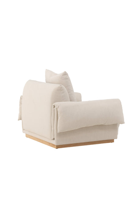 Mollösund Sessel - beige/Baumwolle - Sessel - ALVAHOME