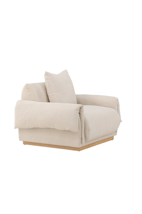 Mollösund Sessel - beige/Baumwolle - Sessel - ALVAHOME