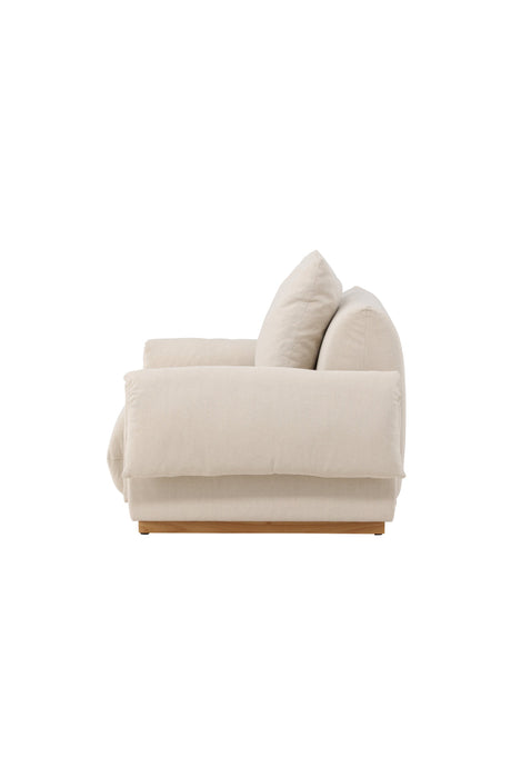 Mollösund Sessel - beige/Baumwolle - Sessel - ALVAHOME