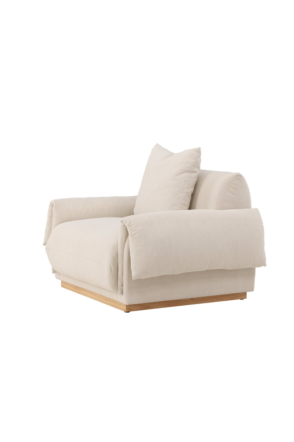 Mollösund Sessel - beige/Baumwolle - Sessel - ALVAHOME