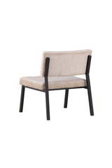 Monett Lounge - Stuhl - beige/Polyester - Samt - Lounge - Stühle - ALVAHOME