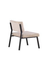 Monett Lounge - Stuhl - beige/Polyester - Samt - Lounge - Stühle - ALVAHOME