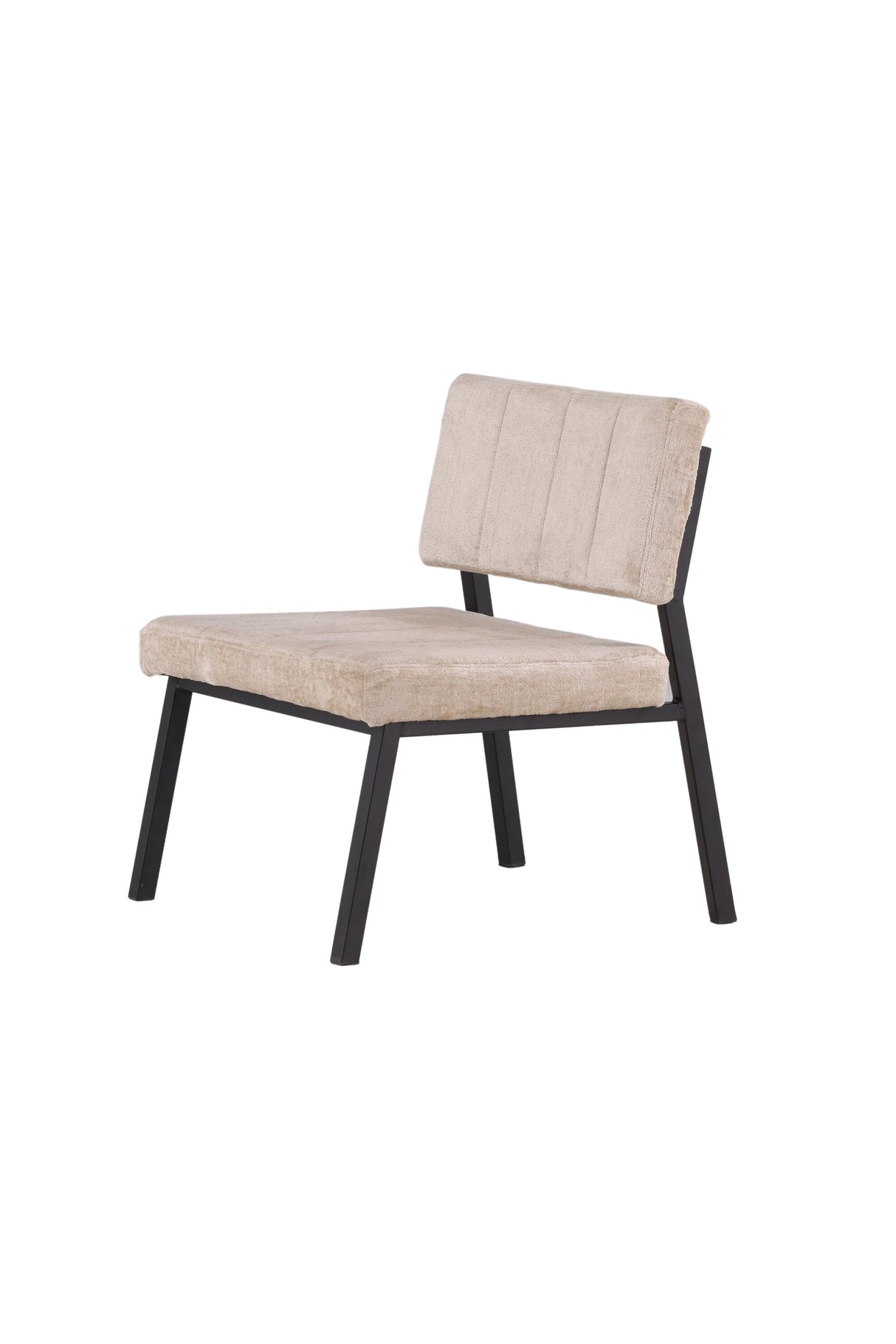 Monett Lounge - Stuhl - beige/Polyester - Samt - Lounge - Stühle - ALVAHOME