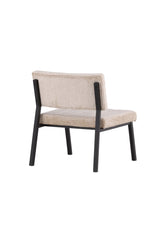 Monett Lounge - Stuhl - beige/Polyester - Samt - Lounge - Stühle - ALVAHOME