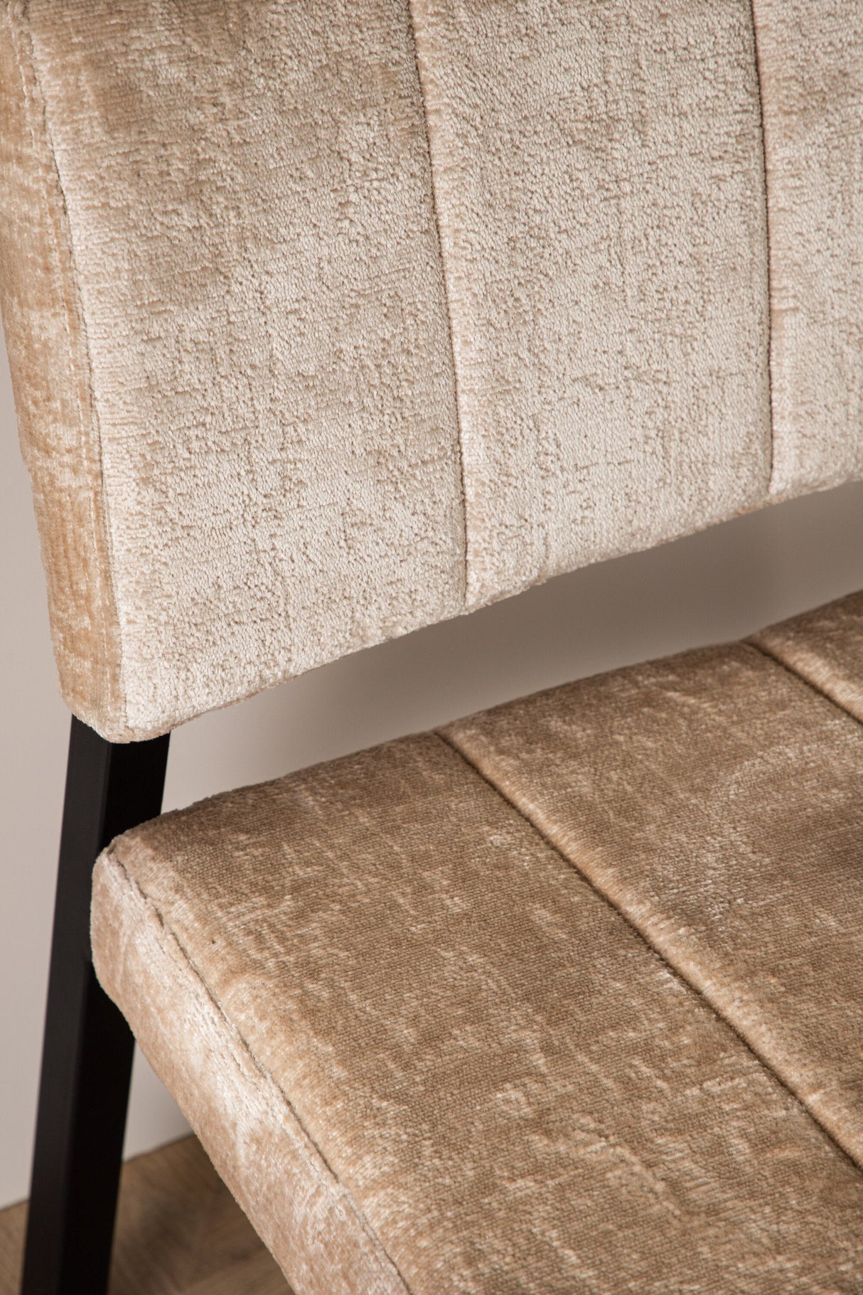 Monett Lounge - Stuhl - beige/Polyester - Samt - Lounge - Stühle - ALVAHOME