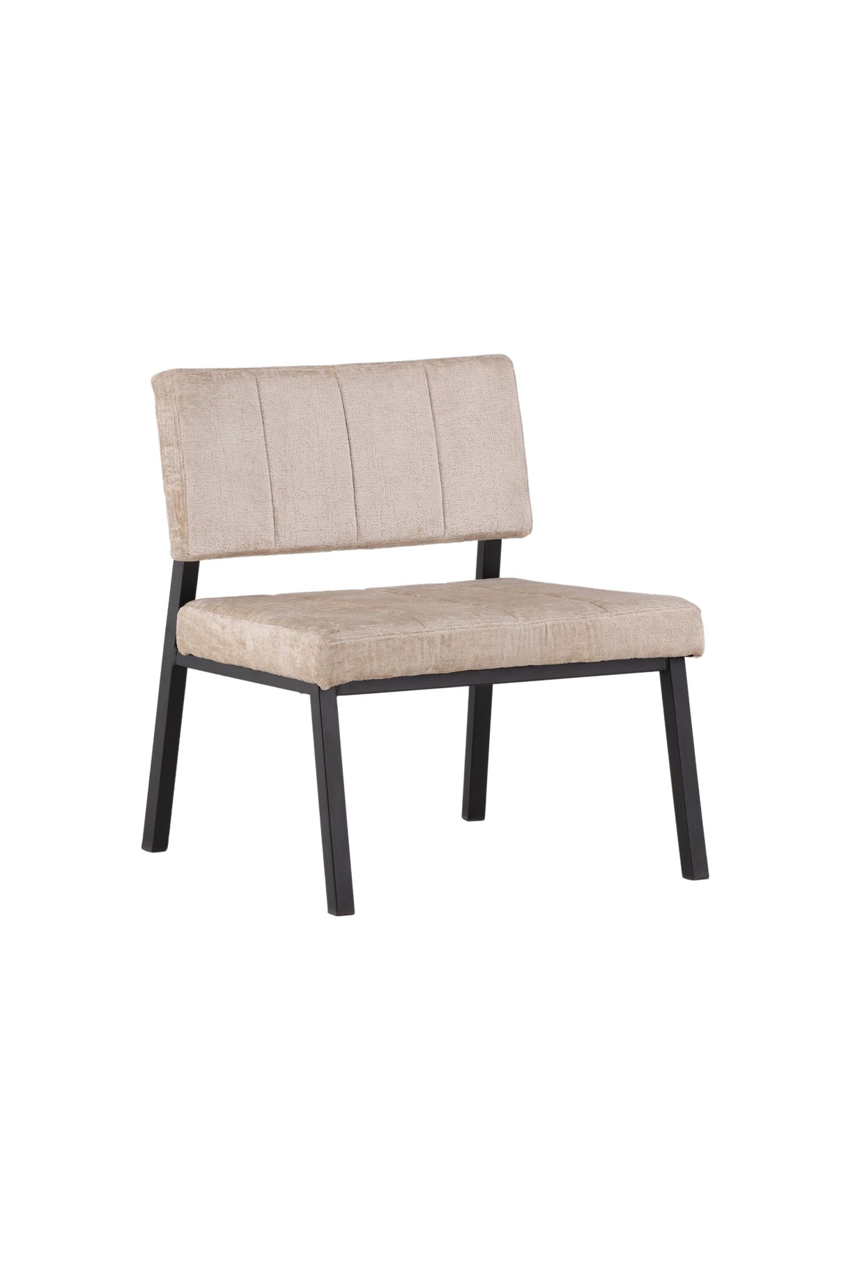 Monett Lounge - Stuhl - beige/Polyester - Samt - Lounge - Stühle - ALVAHOME