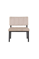 Monett Lounge - Stuhl - beige/Polyester - Samt - Lounge - Stühle - ALVAHOME