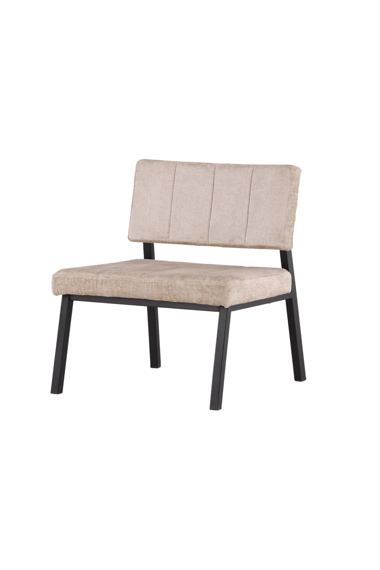 Monett Lounge - Stuhl - beige/Polyester - Samt - Lounge - Stühle - ALVAHOME