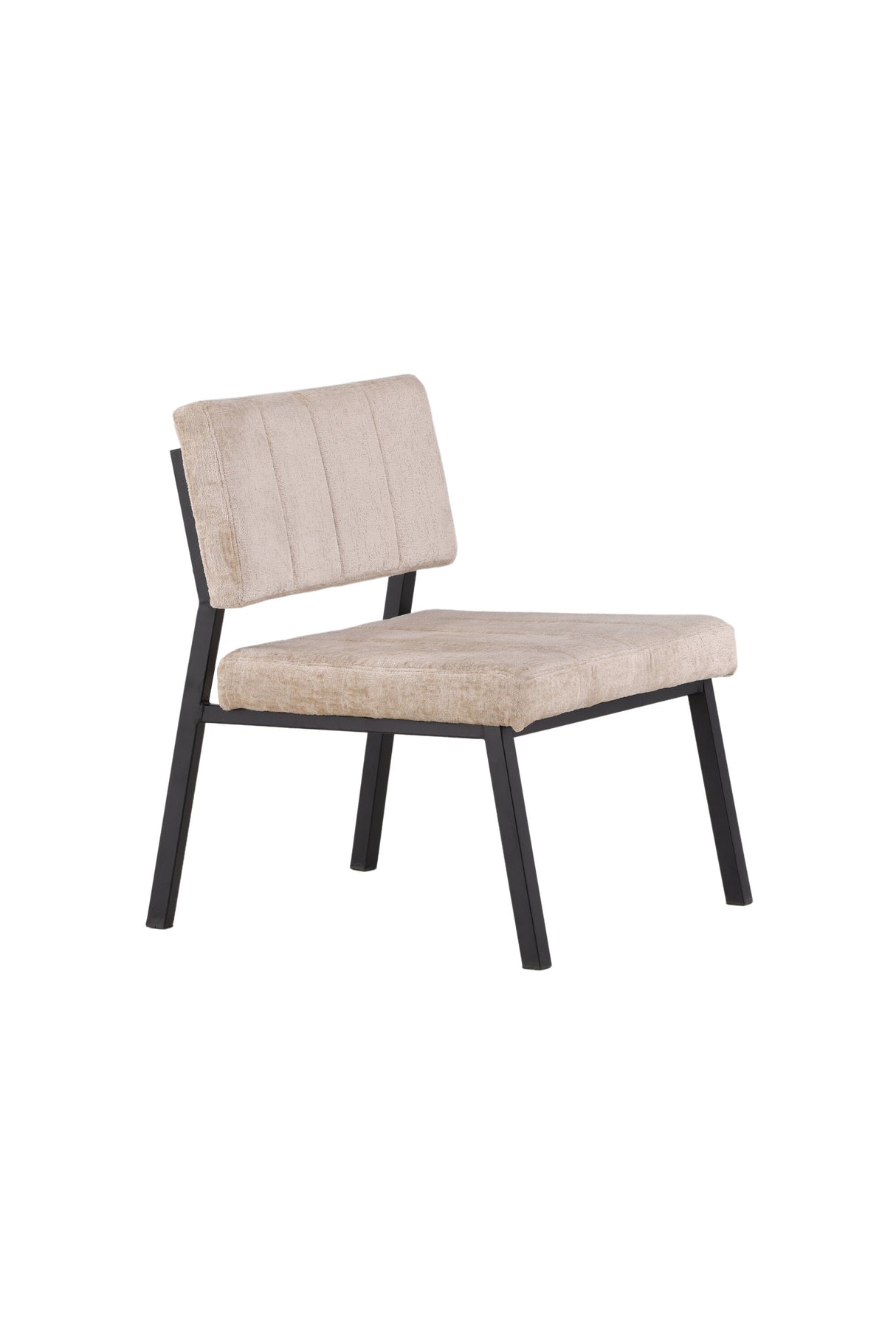 Monett Lounge - Stuhl - beige/Polyester - Samt - Lounge - Stühle - ALVAHOME