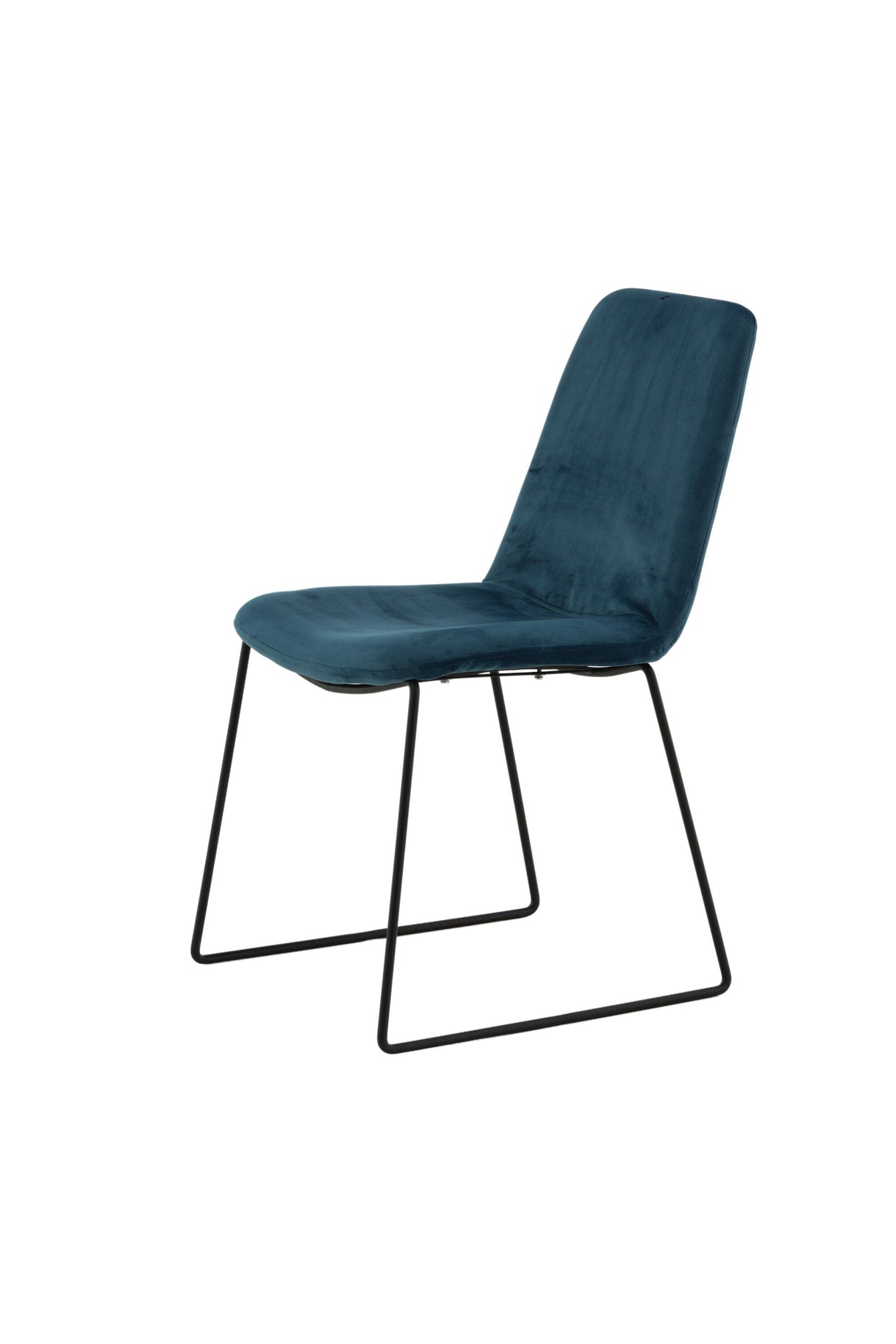 Muce Esszimmerstuhl - blau/Polyester - Samt - Essstühle - ALVAHOME