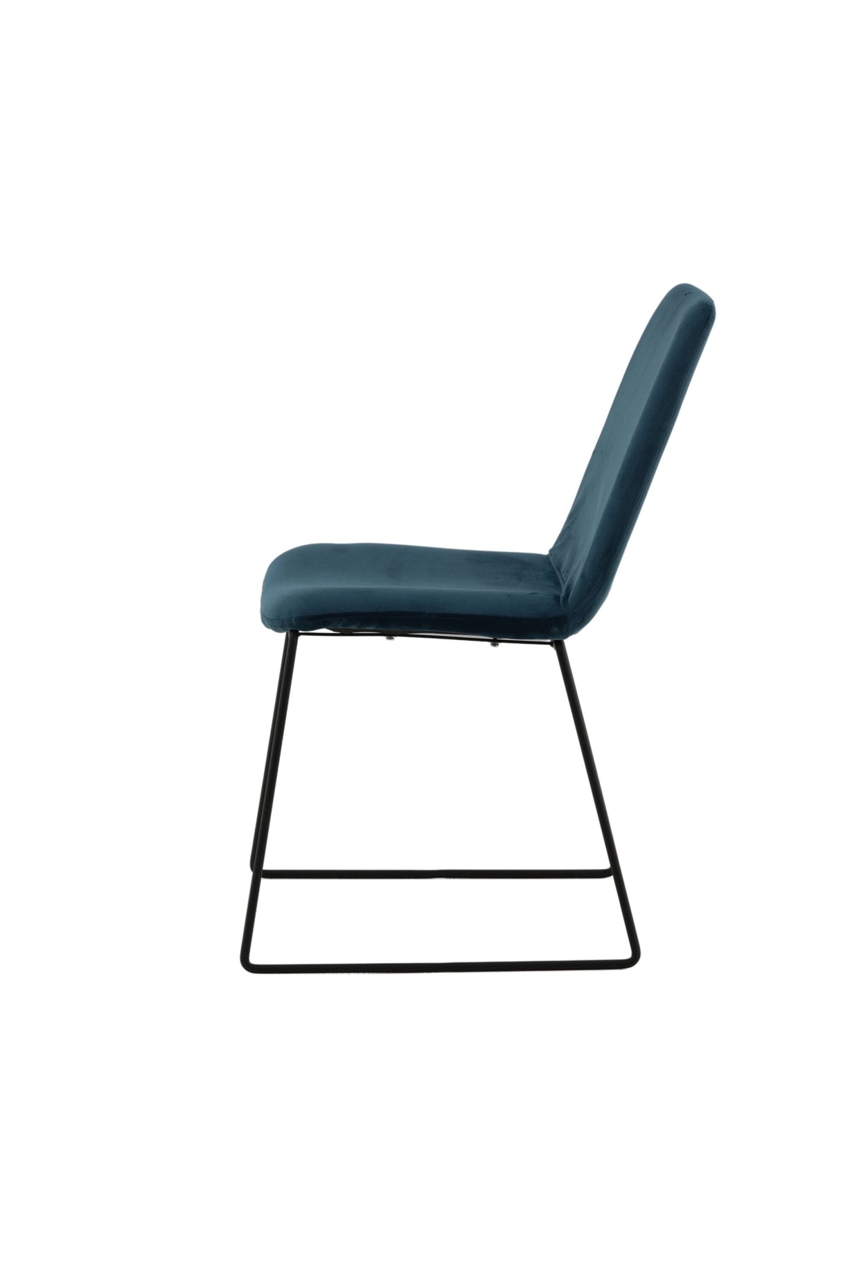 Muce Esszimmerstuhl - blau/Polyester - Samt - Essstühle - ALVAHOME