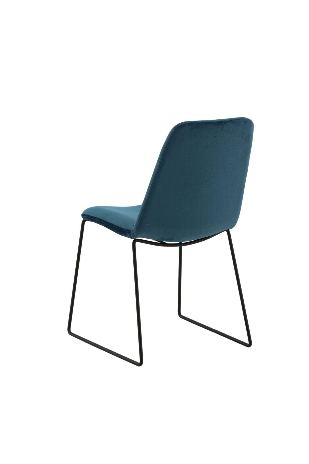 Muce Esszimmerstuhl - blau/Polyester - Samt - Essstühle - ALVAHOME