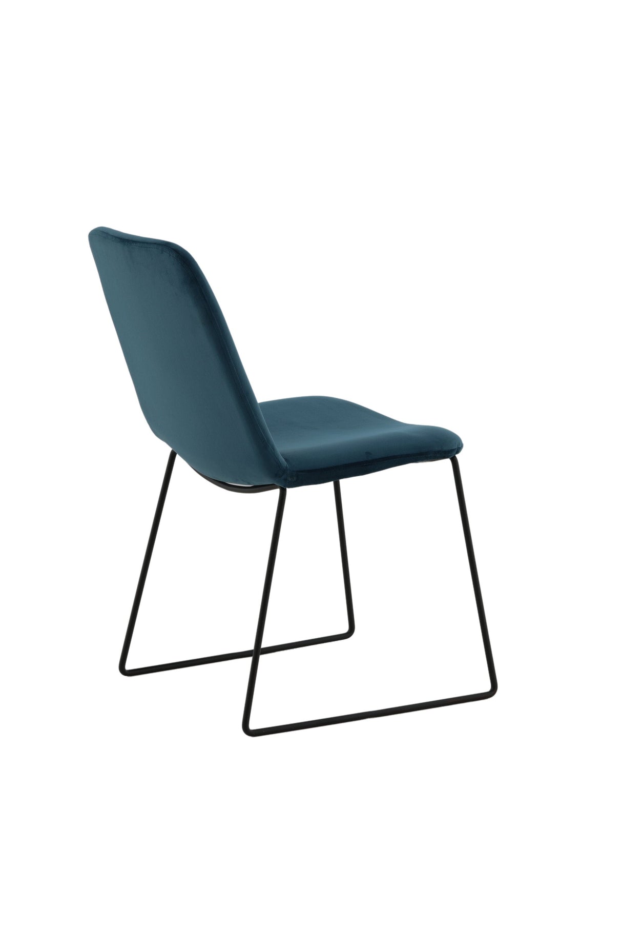 Muce Esszimmerstuhl - blau/Polyester - Samt - Essstühle - ALVAHOME