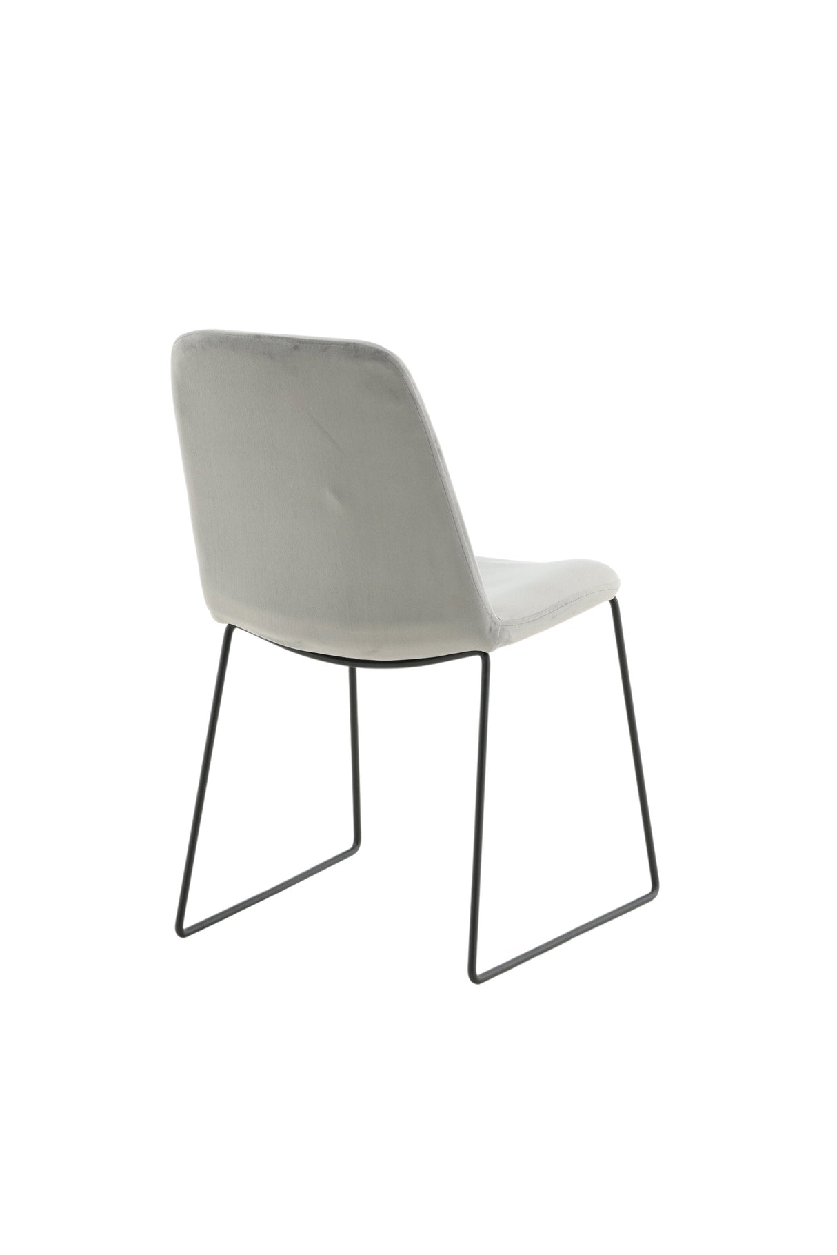 Muce Esszimmerstuhl - grau/Polyester - Samt - Essstühle - ALVAHOME