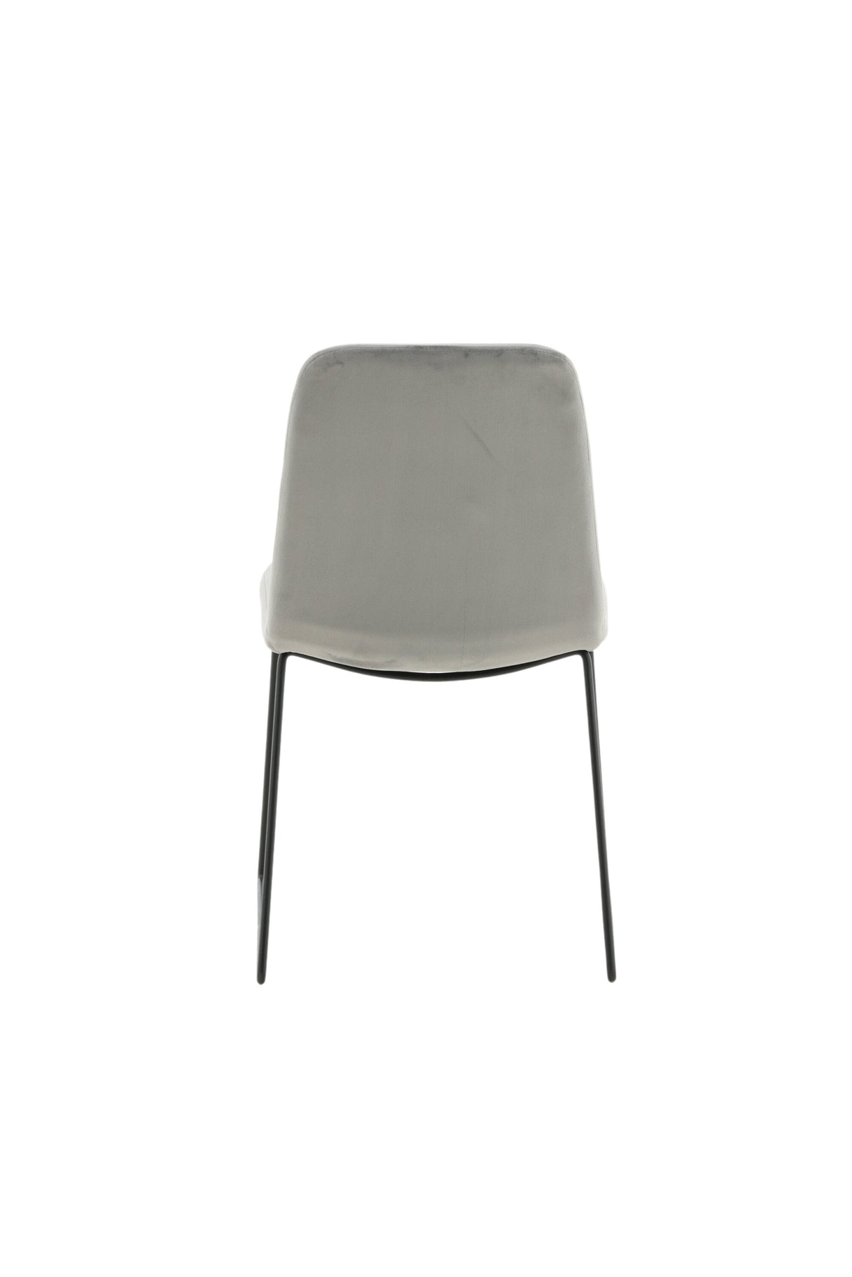 Muce Esszimmerstuhl - grau/Polyester - Samt - Essstühle - ALVAHOME
