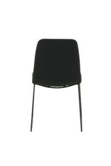 Muce Esszimmerstuhl - schwarz/Polyester - Essstühle - ALVAHOME