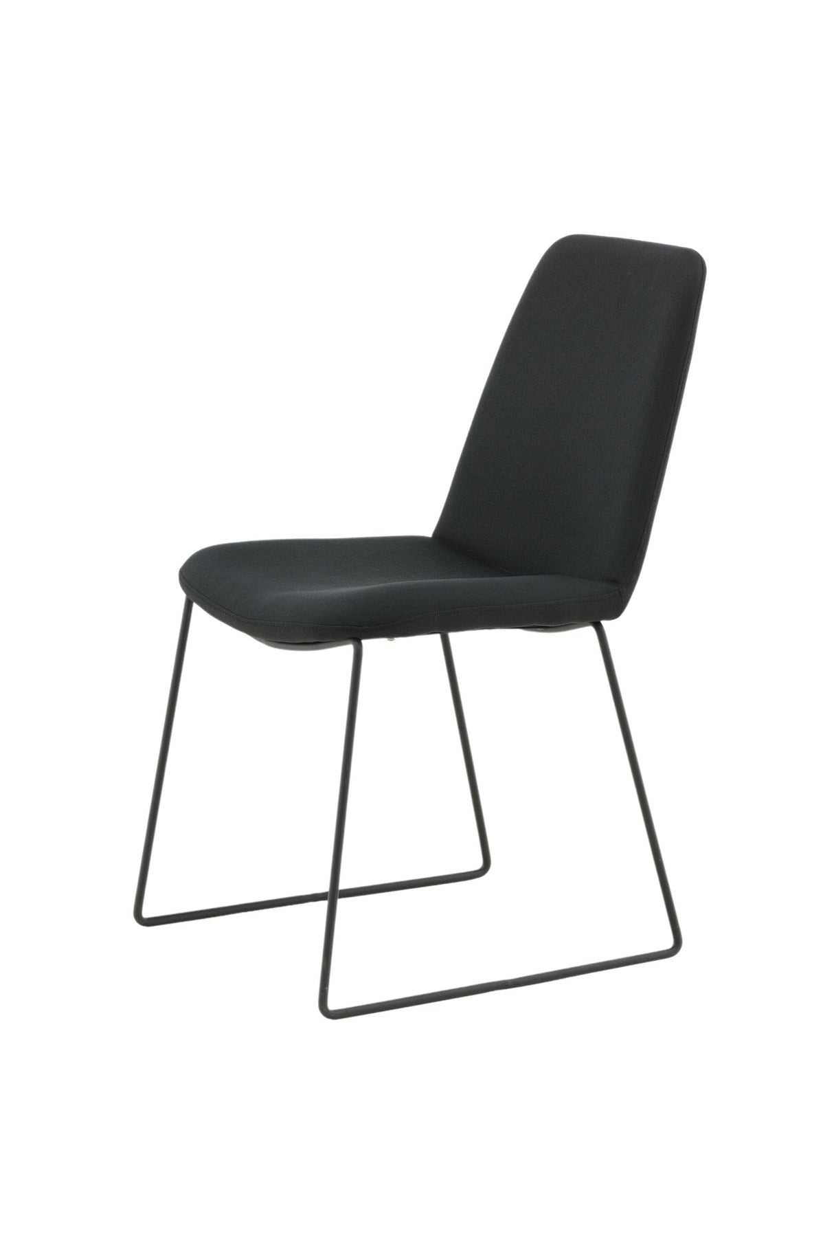 Muce Esszimmerstuhl - schwarz/Polyester - Essstühle - ALVAHOME