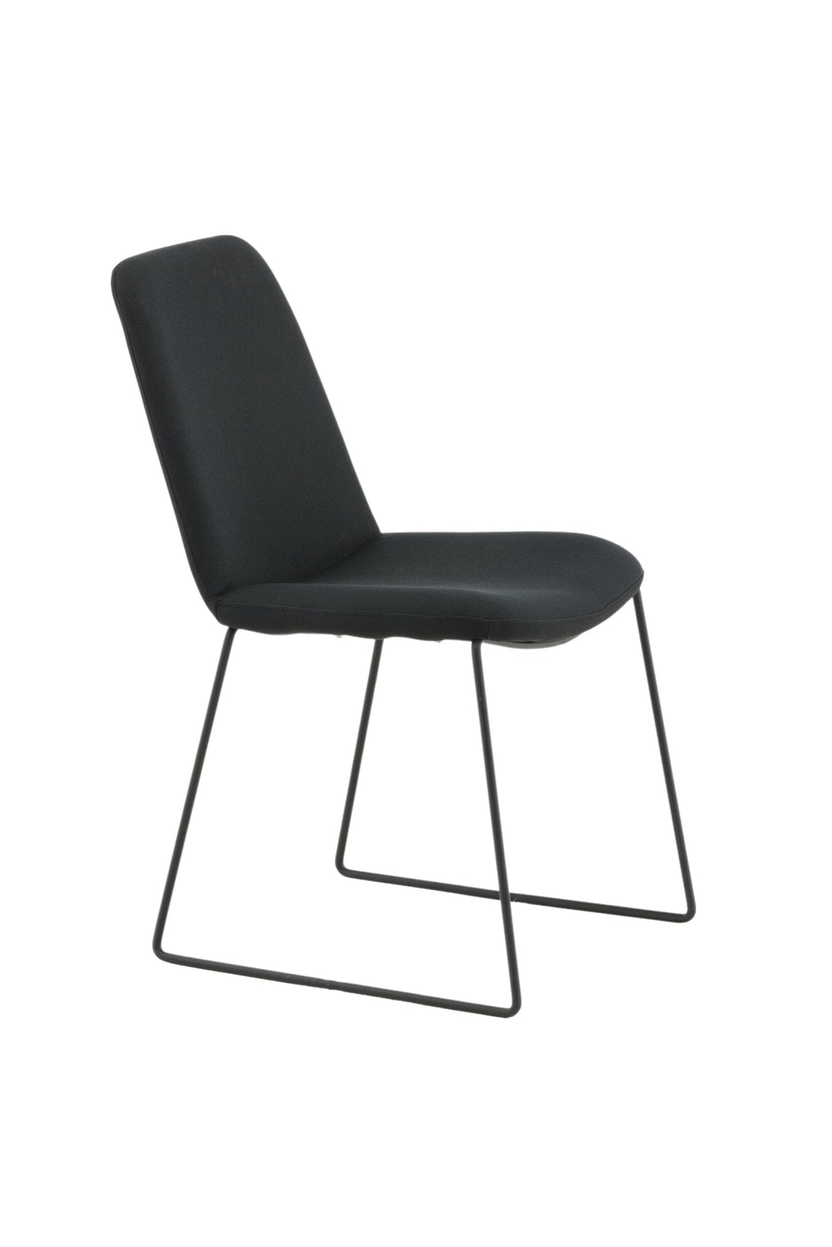 Muce Esszimmerstuhl - schwarz/Polyester - Essstühle - ALVAHOME