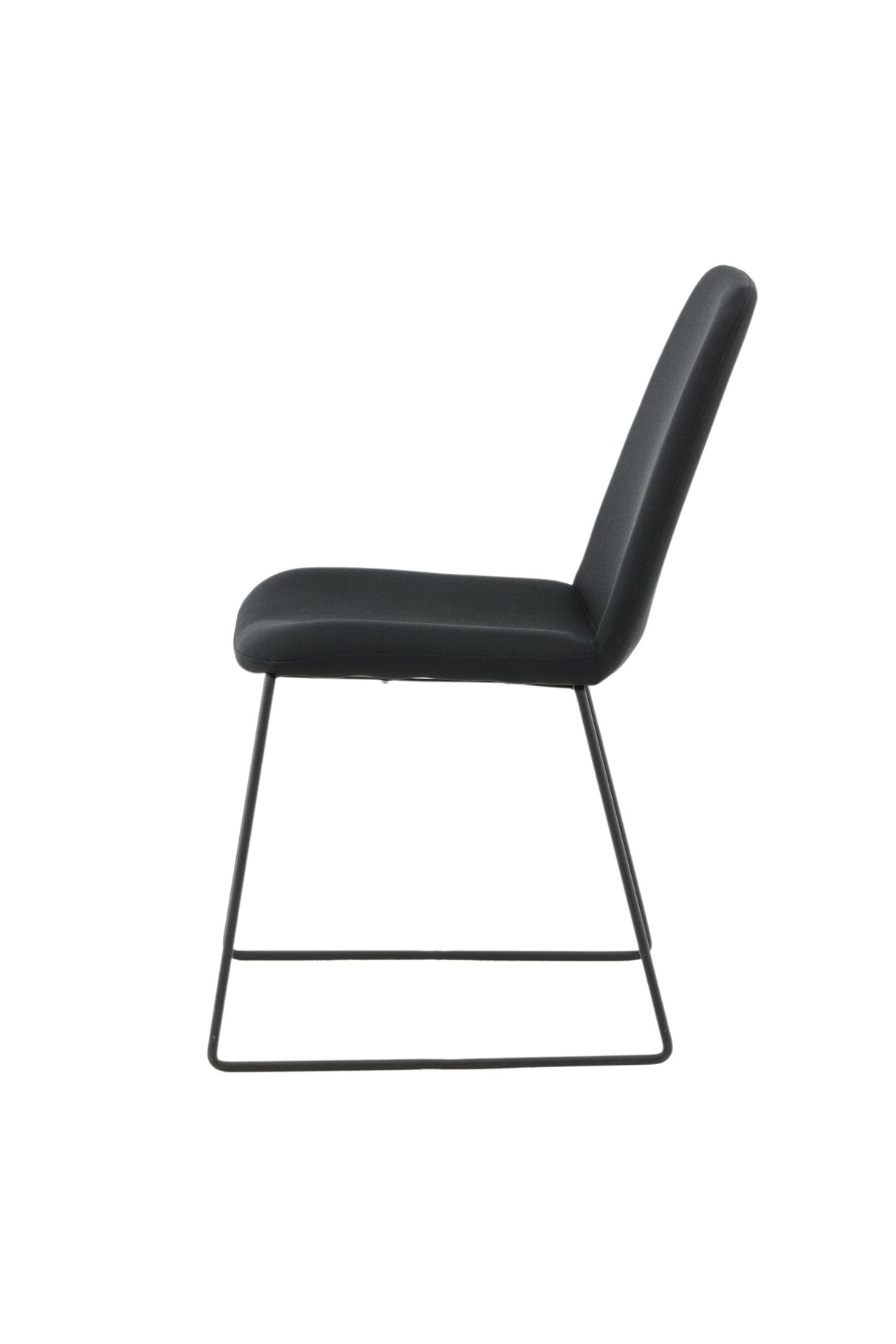 Muce Esszimmerstuhl - schwarz/Polyester - Essstühle - ALVAHOME