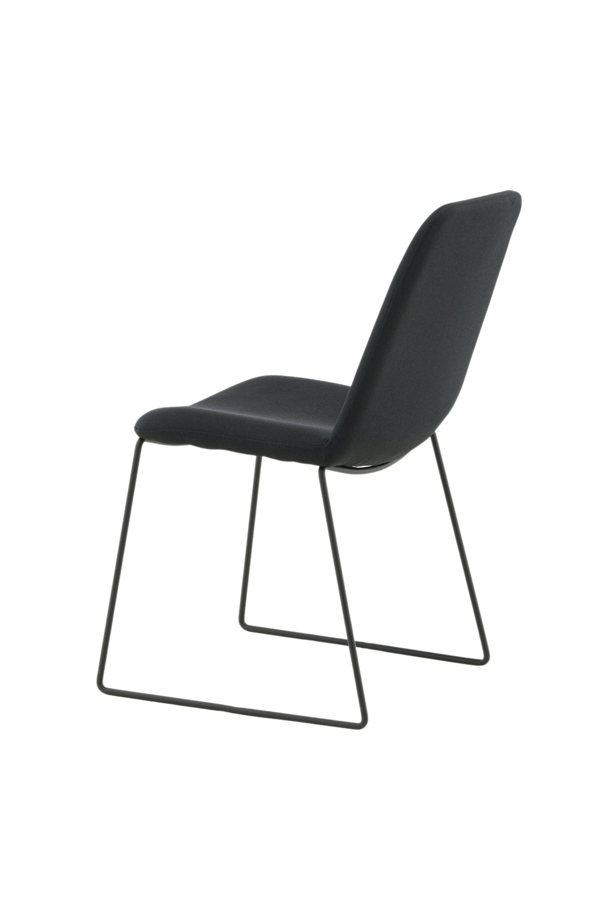 Muce Esszimmerstuhl - schwarz/Polyester - Essstühle - ALVAHOME