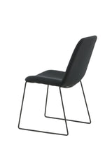 Muce Esszimmerstuhl - schwarz/Polyester - Essstühle - ALVAHOME
