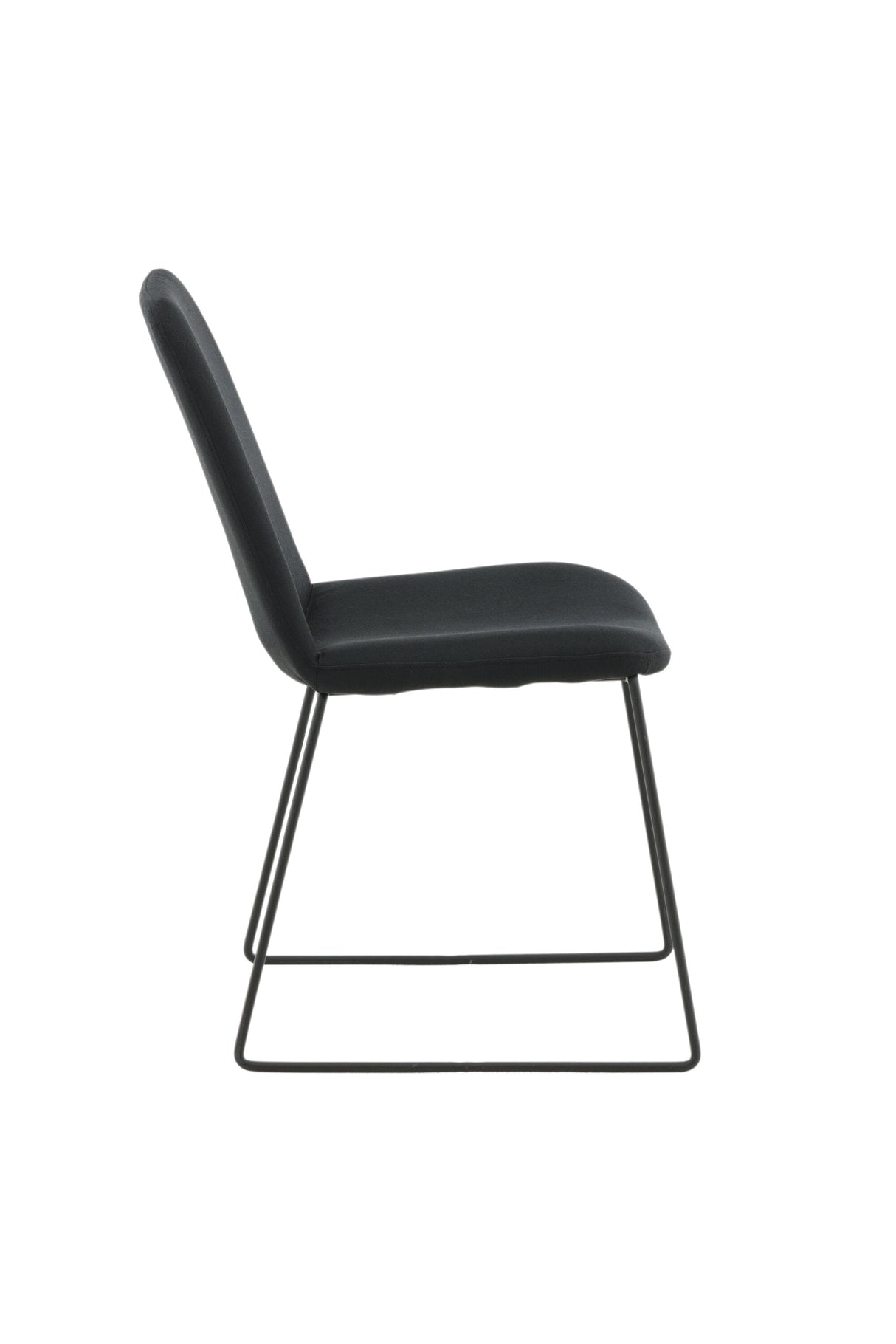 Muce Esszimmerstuhl - schwarz/Polyester - Essstühle - ALVAHOME
