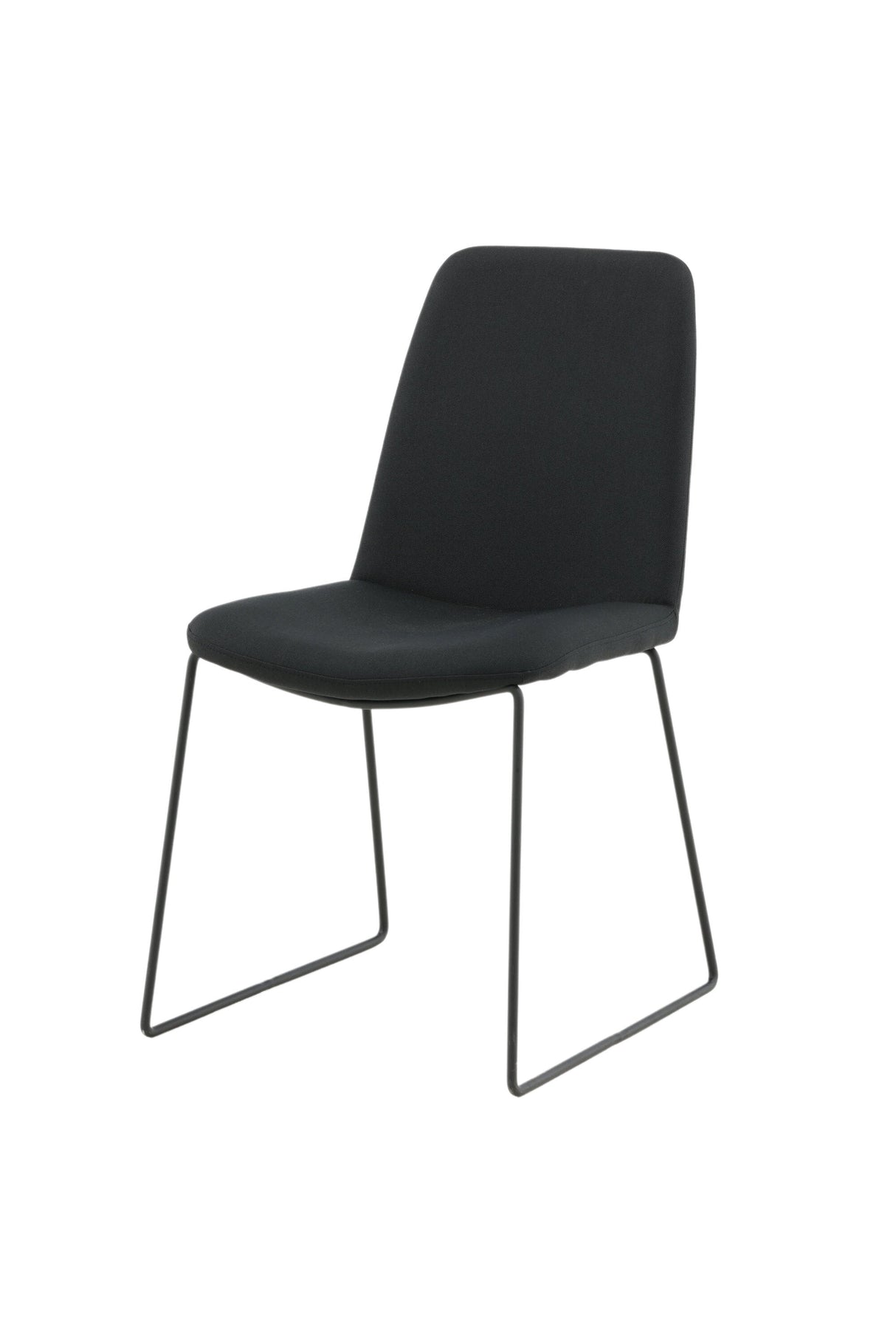 Muce Esszimmerstuhl - schwarz/Polyester - Essstühle - ALVAHOME