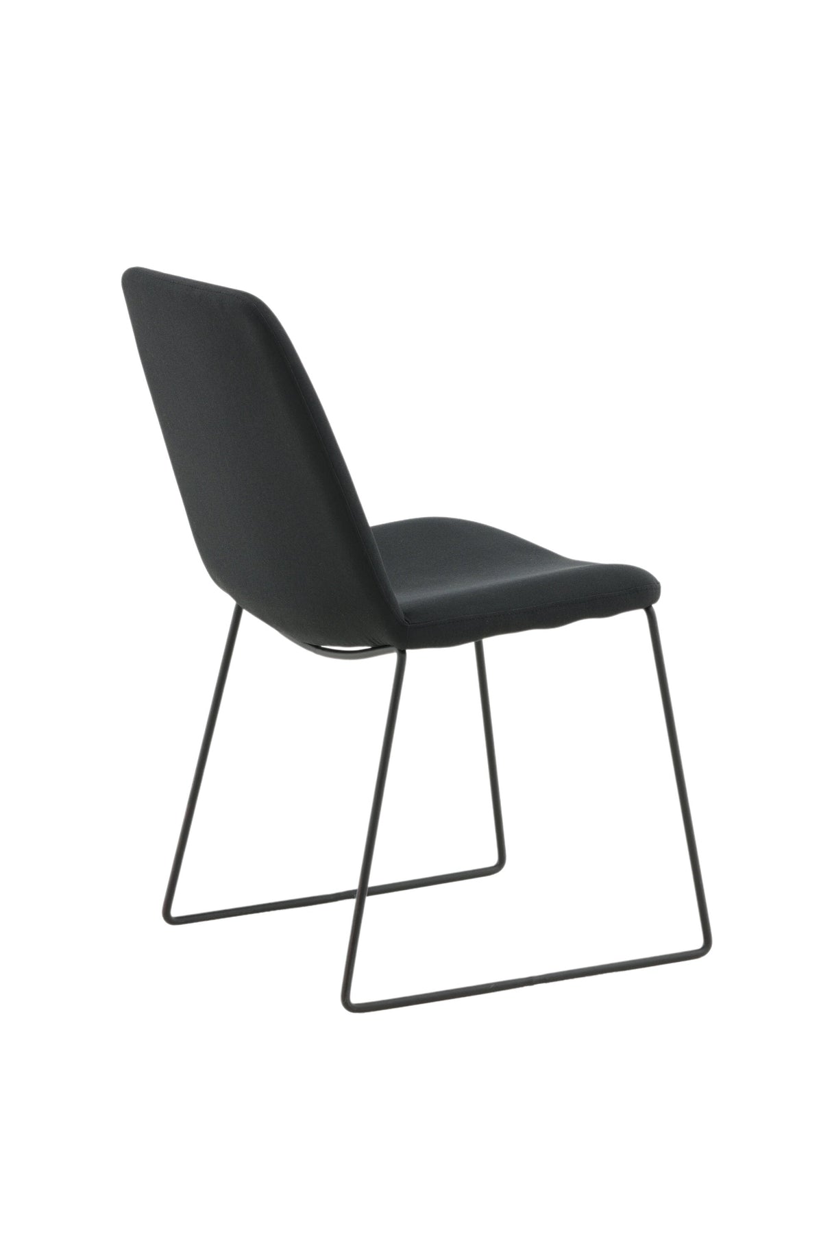 Muce Esszimmerstuhl - schwarz/Polyester - Essstühle - ALVAHOME