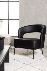 Mundo Sessel - schwarz/Stahl - Sessel - ALVAHOME