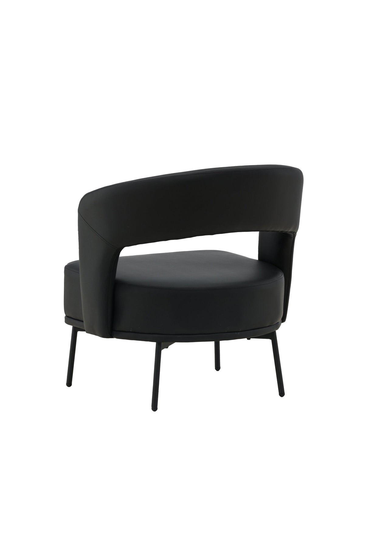 Mundo Sessel - schwarz/Stahl - Sessel - ALVAHOME