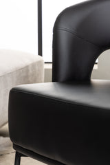 Mundo Sessel - schwarz/Stahl - Sessel - ALVAHOME