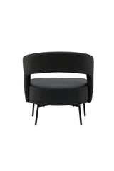 Mundo Sessel - schwarz/Stahl - Sessel - ALVAHOME