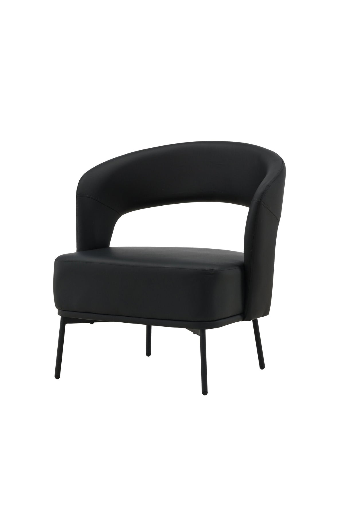 Mundo Sessel - schwarz/Stahl - Sessel - ALVAHOME