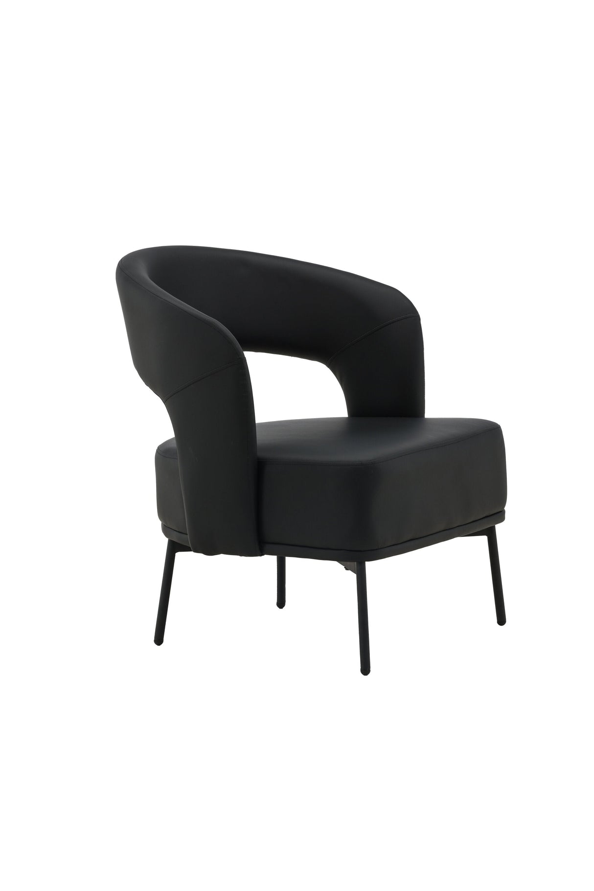 Mundo Sessel - schwarz/Stahl - Sessel - ALVAHOME