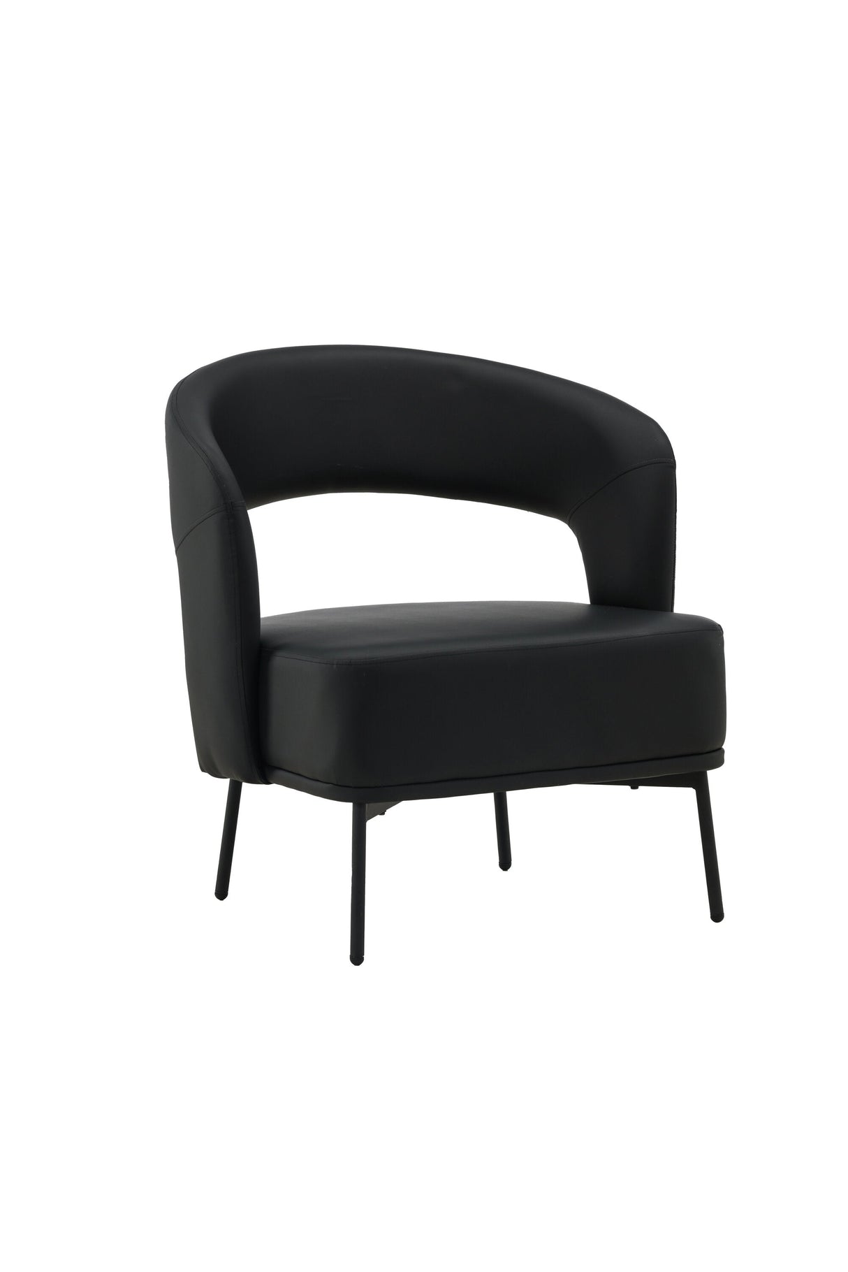 Mundo Sessel - schwarz/Stahl - Sessel - ALVAHOME