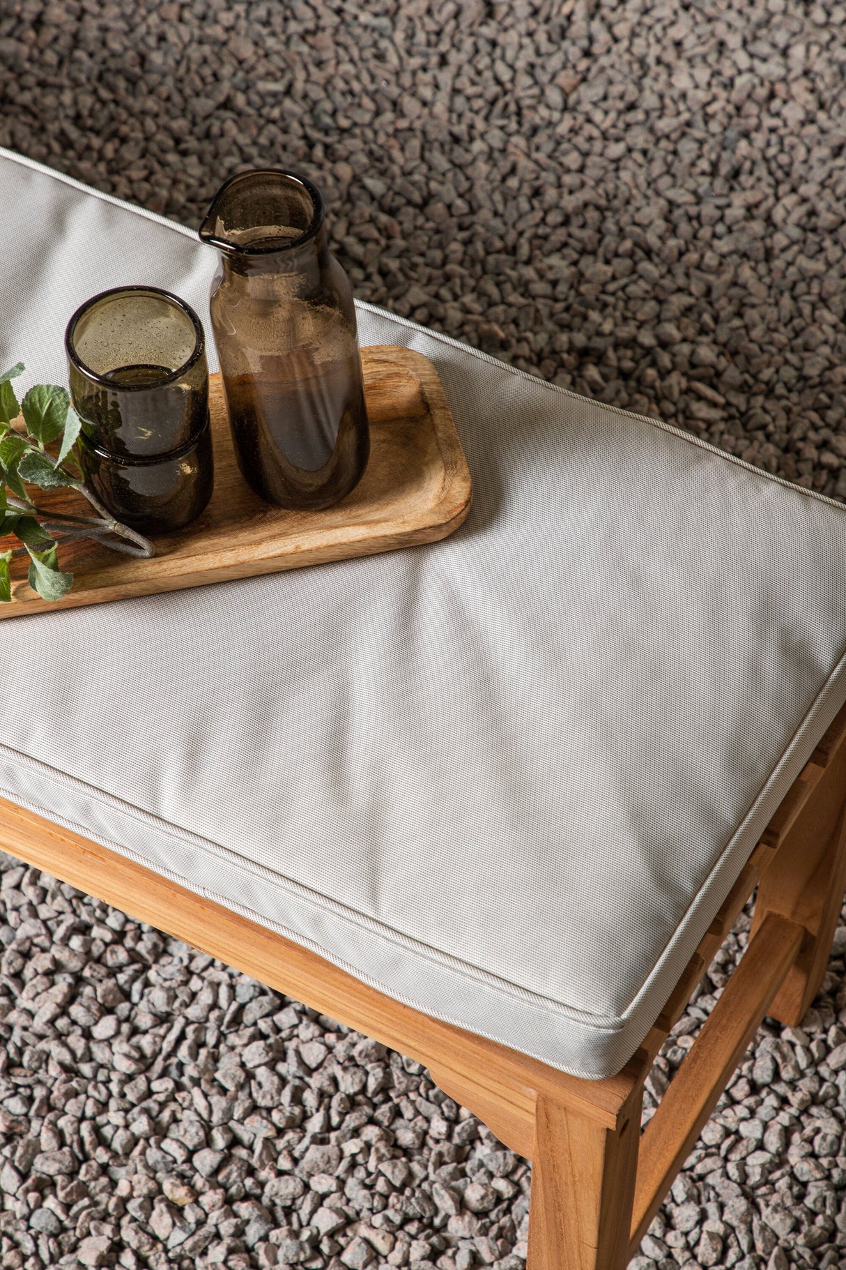 Nairobi Outdoor - Sitzpolster - beige/Polyester - Outdoor - Sitzpölster - ALVAHOME