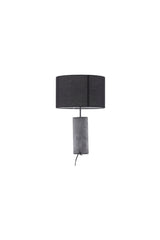 Nancy Tischlampe - grau/Beton - Tischlampen - ALVAHOME