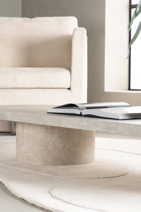 Narvik Couchtisch - beige/MDF - Couchtische - ALVAHOME