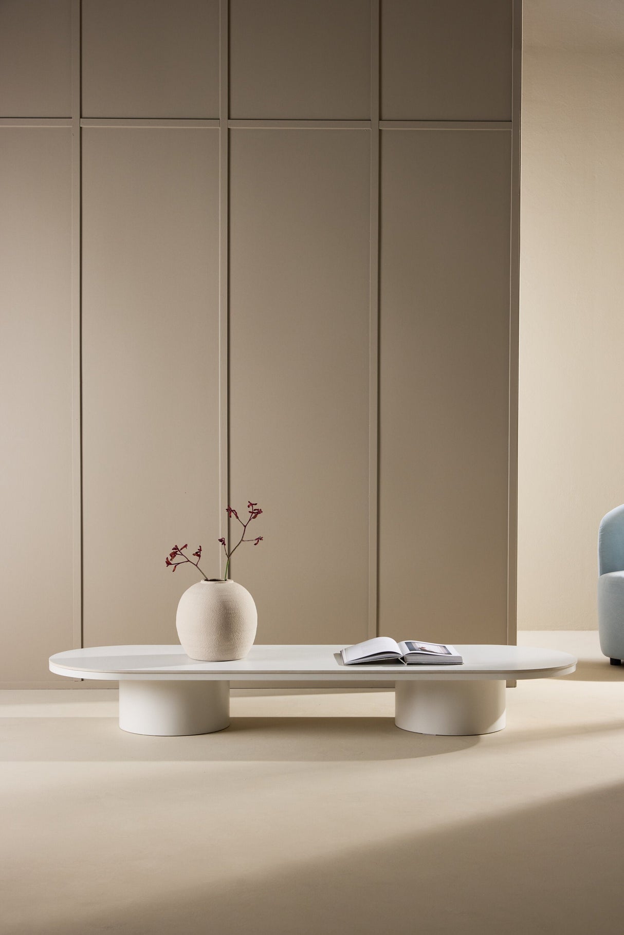 Narvik Couchtisch - beige/MDF - Couchtische - ALVAHOME