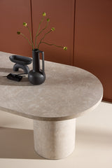 Narvik rechteckiger Esstisch - beige/MDF - Rechteckige Esstische - ALVAHOME